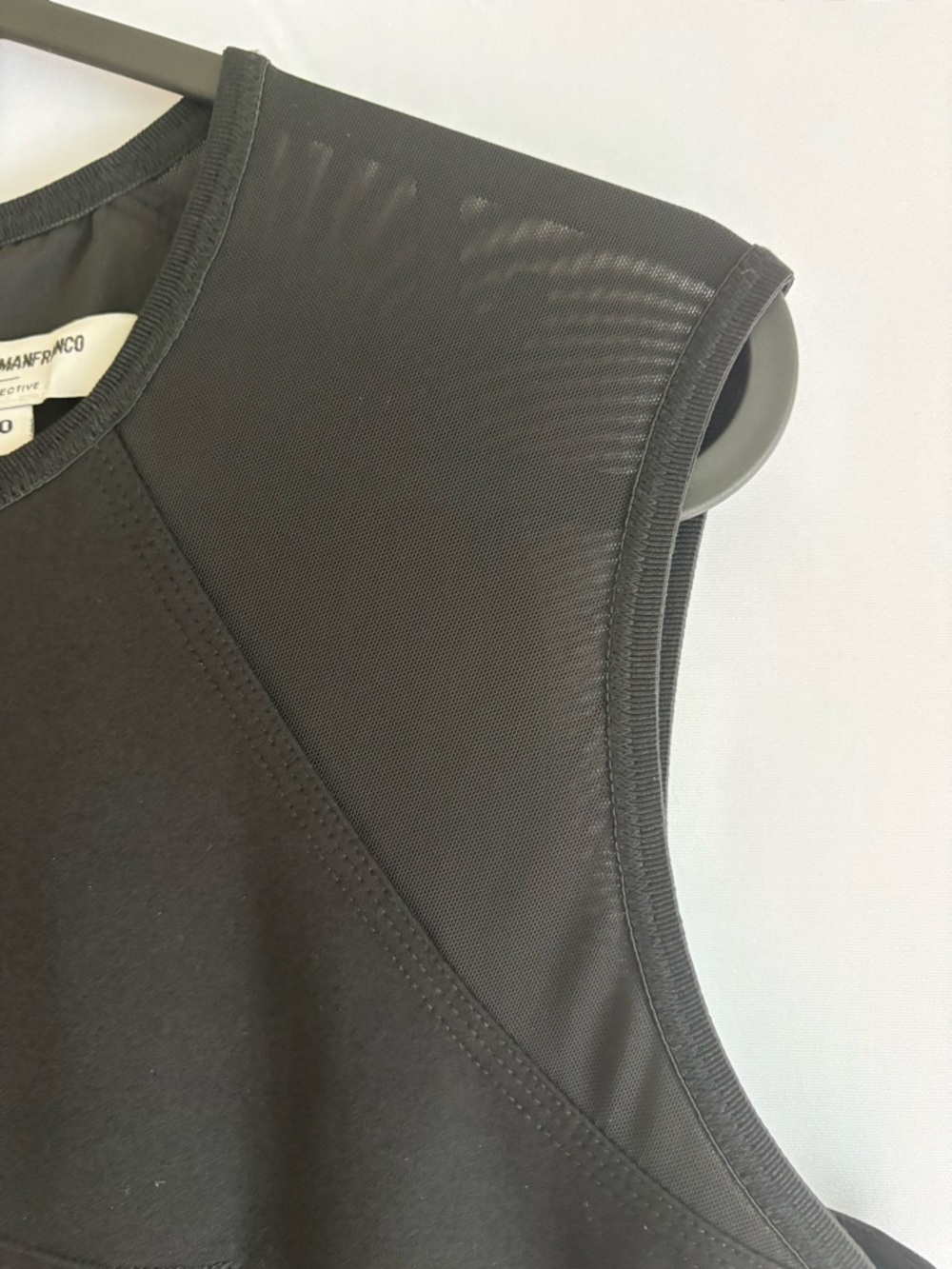 KaufmanFranco Kaufman Franco Vegan leather shift Dress Size 10 - Picture 4 of 7